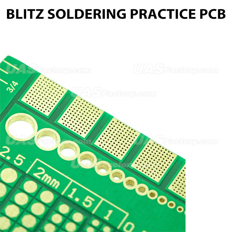 BLITZ Soldering Practice PCB