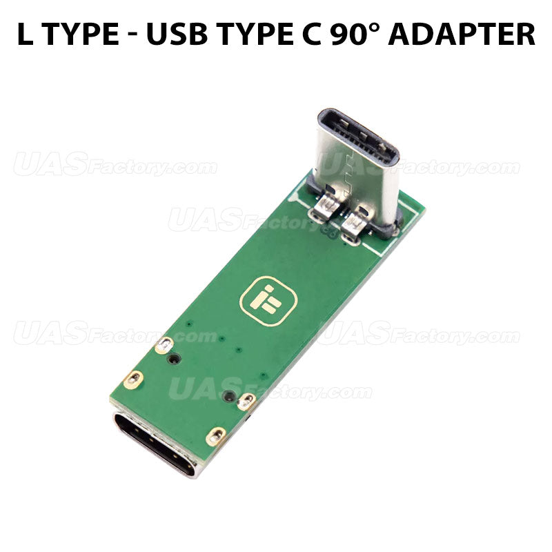 L Type - USB Type C 90° Adapter