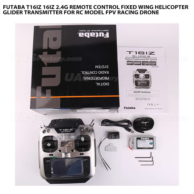 Futaba T16IZ 16IZ 2.4G Remote Control Fixed Wing Helicopter Glider Transmitter For RC Model FPV Racing Drone