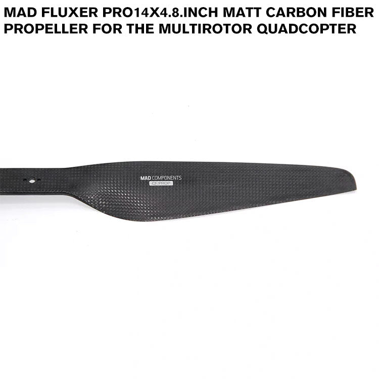 FLUXER Pro14x4.8.Inch Matt Carbon Fiber Propeller For The Multirotor Quadcopter