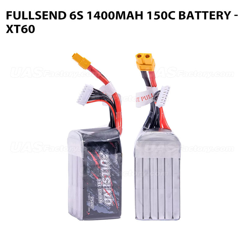 Fullsend 6S 1400mAh 150C Battery - XT60