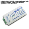 CAN Bus Analyzer USB to Can Single and Dual Channel Usbcan2 Compatible with ZLG Industrial 2000V Isolation