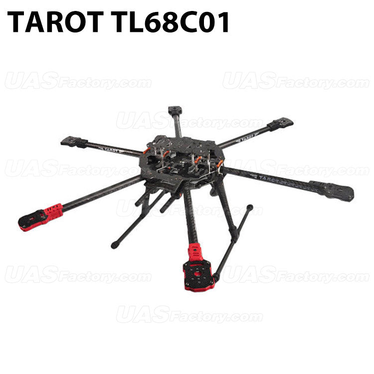 Tarot FY690S 6 Axle Full 3K Carbon Fiber Aircraft Frame Folding Hexacopter TL68C01 690mm Airframe for DIY FPV RC Drone