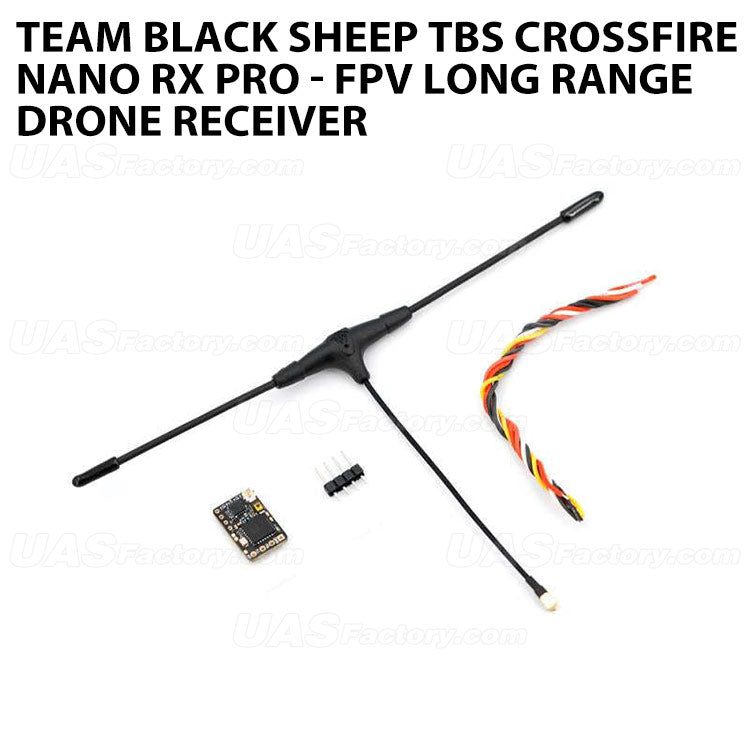 TBS Crossfire Nano RX Pro - FPV Long Range Drone Receiver – UAS Factory ...