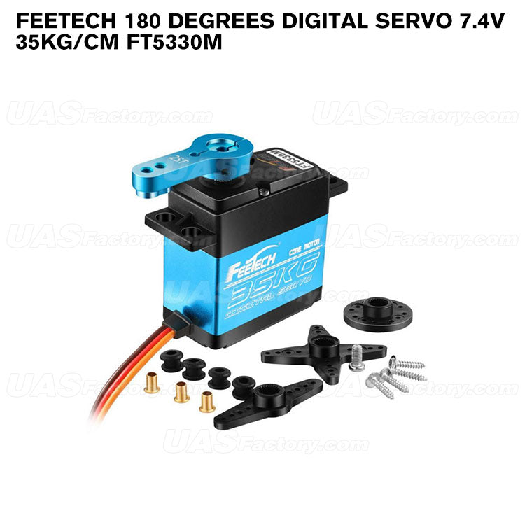 FeeTech 180 Degrees Digital Servo 7.4V 35kg/cm FT5330M