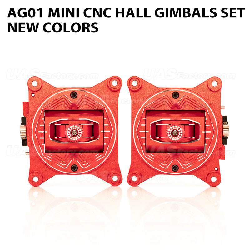 AG01 MINI CNC Hall Gimbals Set New Colors