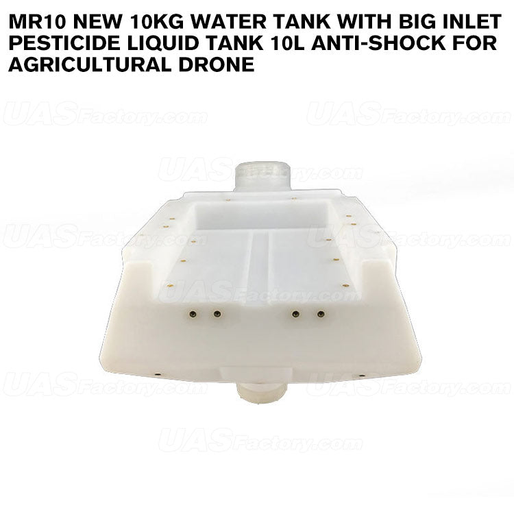 New 10KG Water Tank with Big Inlet Pesticide Liquid Tank 10L Anti-Shock For Agricultural Drone