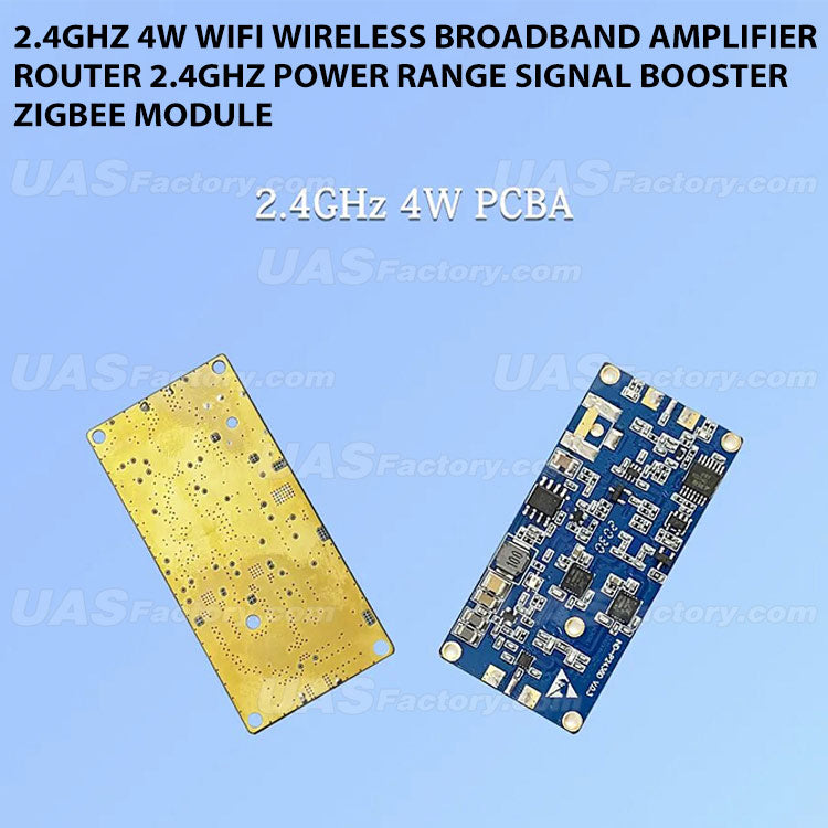 2.4GHz 4W Wifi Wireless Broadband Amplifier Router 2.4Ghz Power Range Signal Booster ZigBee Module