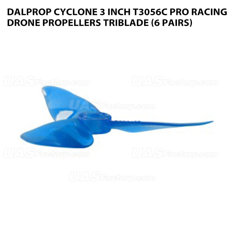 DALPROP cyclone 3 Inch T3056C Pro Racing Drone Propellers Triblade (6 Pairs)