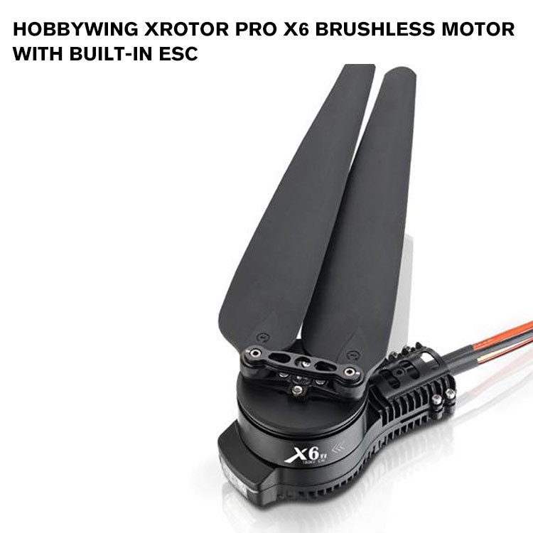 Hobbywing XRotor Pro X6 brushless motor with built-in ESC