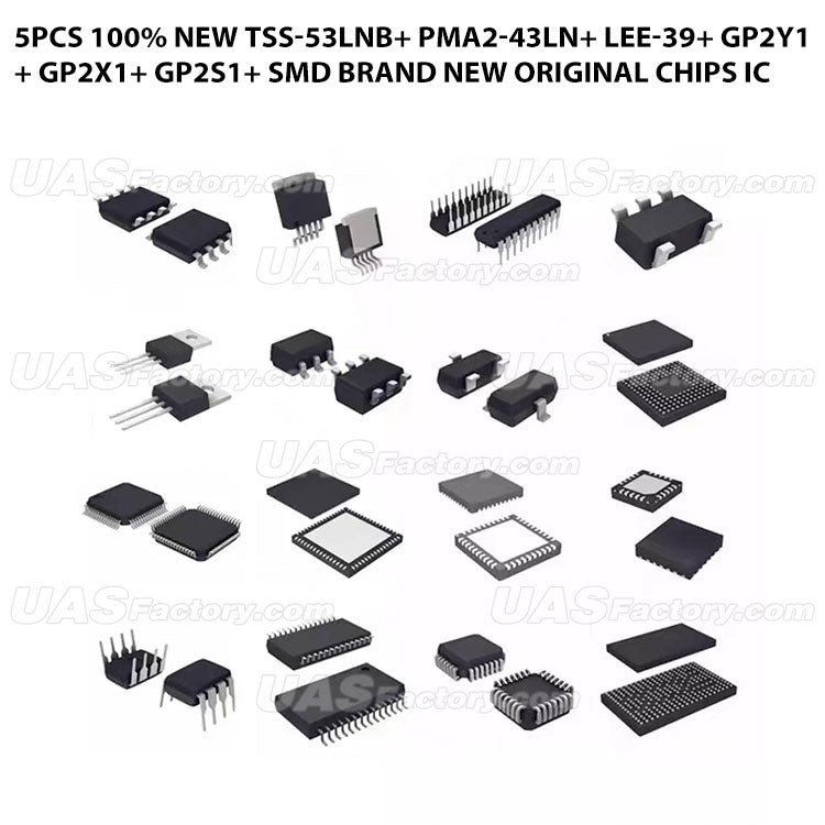 5Pcs 100% New TSS-53LNB+ PMA2-43LN+ LEE-39+ GP2Y1+ GP2X1+ GP2S1+ SMD Brand new original chips ic