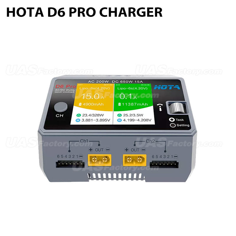 HOTA D6 Pro Charger