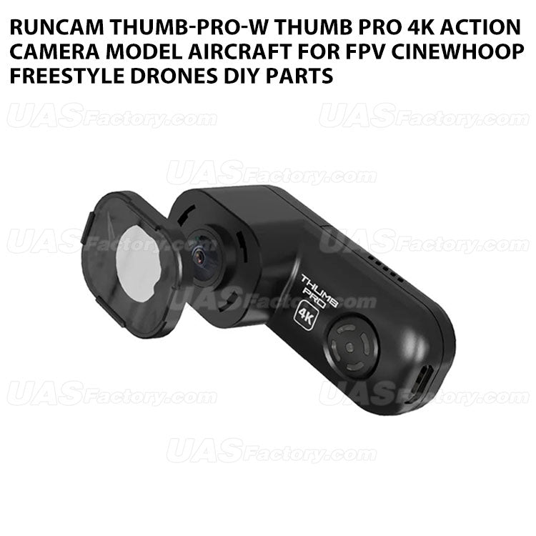 RunCam THUMB-PRO-W Thumb Pro 4K Action Camera Model aircraft for FPV Cinewhoop Freestyle Drones DIY Parts