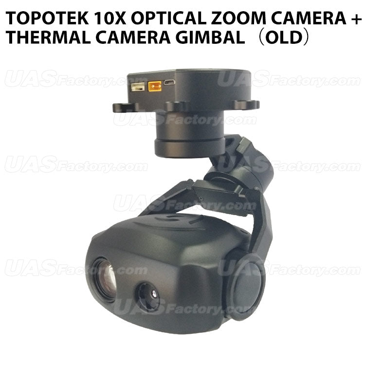 Topotek 10x Optical Zoom Camera +Thermal camera Gimbal（old）