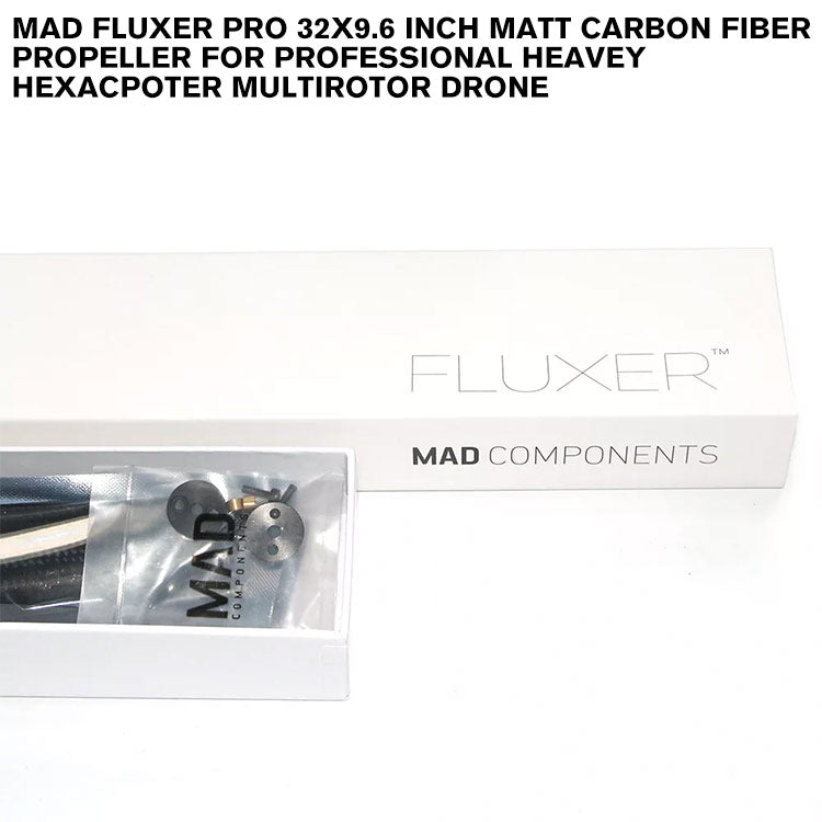 FLUXER Pro 32x9.6 Inch Matt Carbon Fiber Propeller For Professional Heavey Hexacpoter Multirotor Drone