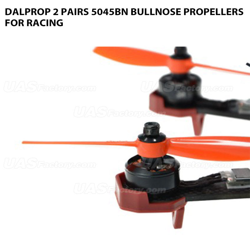 DALprop 2 Pairs 5045BN Bullnose Propellers for Racing