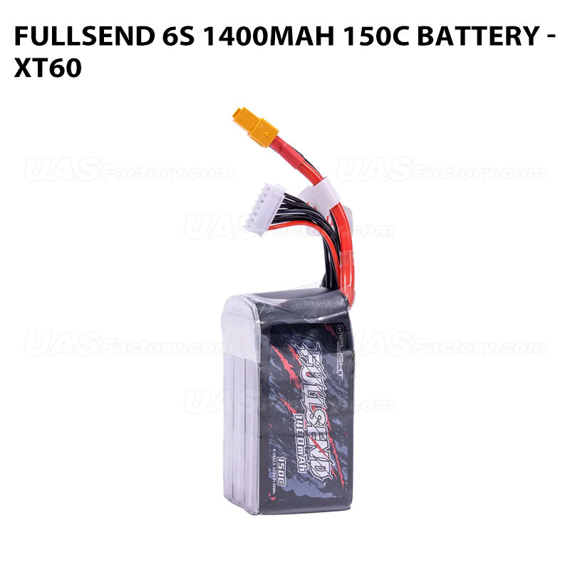 Fullsend 6S 1400mAh 150C Battery - XT60