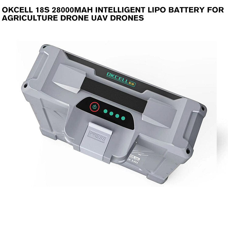 OKCELL 18S 28000mAh Intelligent Lipo Battery for Agriculture Drone UAV Drones