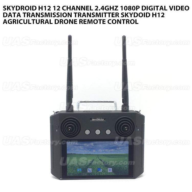 Skydroid H12 12 Channel 2.4GHz 1080P Digital Video Data Transmission Transmitter SKYDOID H12 Agricultural drone remote control