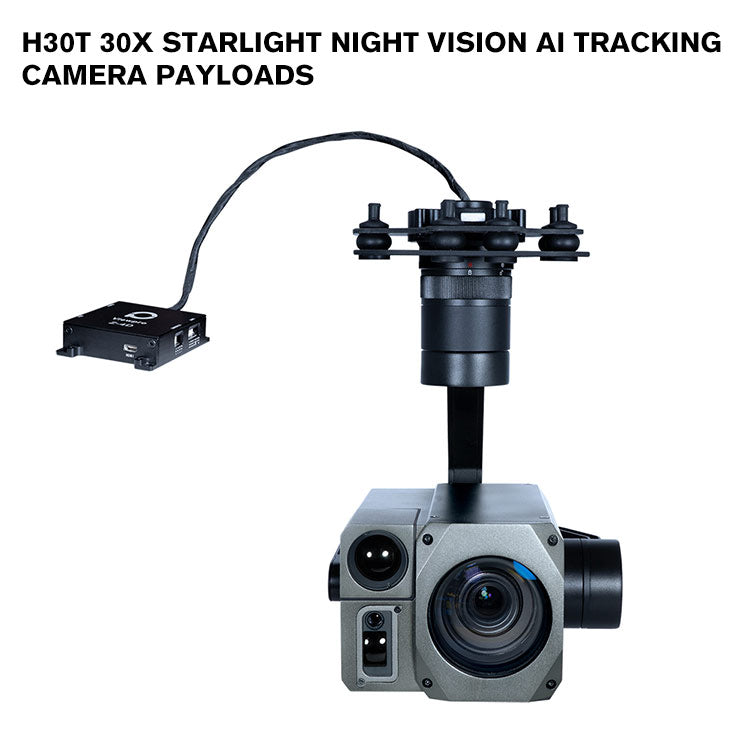 H30T 30x Starlight Night Vision AI Tracking Camera Payloads