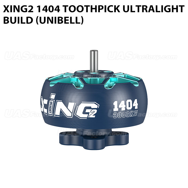 XING2 1404 Toothpick Ultralight Build (unibell)