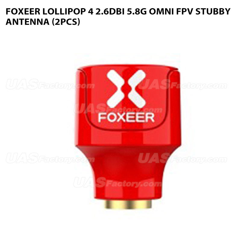 Foxeer Lollipop 4 2.6dBi 5.8G Omni FPV Stubby Antenna (2pcs)