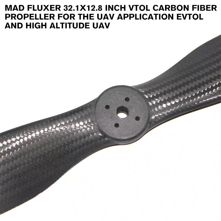 FLUXER 32.1x12.8 Inch VTOL Carbon Fiber Propeller For The UAV Application EVTOL And High Altitude UAV