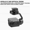 Apollo-S 30X optical zoom 1800 m rangefinder and a laser night Object tracking  inspection/ search/ rescue gimbal camera