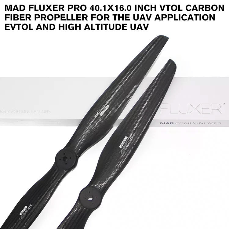 FLUXER Pro 40.1x16.0 Inch VTOL Carbon Fiber Propeller For The UAV Application EVTOL And High Altitude UAV