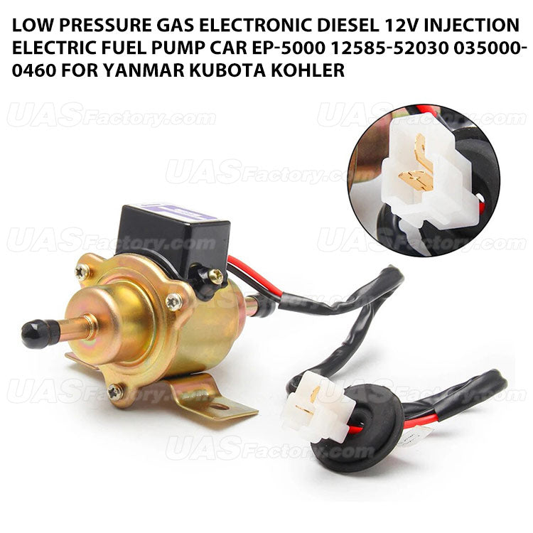 Low Pressure Gas Electronic Diesel 12V Injection Electric Fuel Pump Car EP-5000 12585-52030 035000-0460 For Yanmar Kubota Kohler