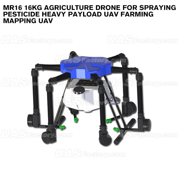 MR16 16KG agriculture drone for spraying Pesticide heavy payload uav farming mapping uav