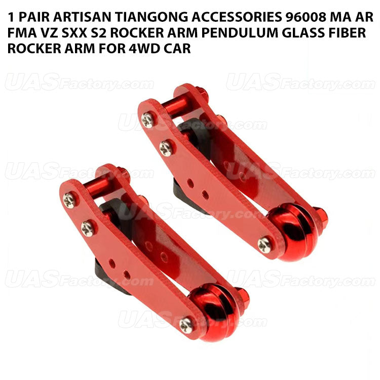 1 Pair Artisan Tiangong Accessories 96008 MA AR FMA VZ SXX S2 Rocker Arm Pendulum Glass Fiber Rocker Arm For 4WD Car