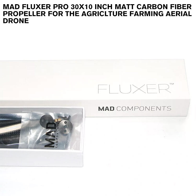 FLUXER Pro 30x10 Inch Matt Carbon Fiber Propeller For The Agriclture Farming Aerial Drone