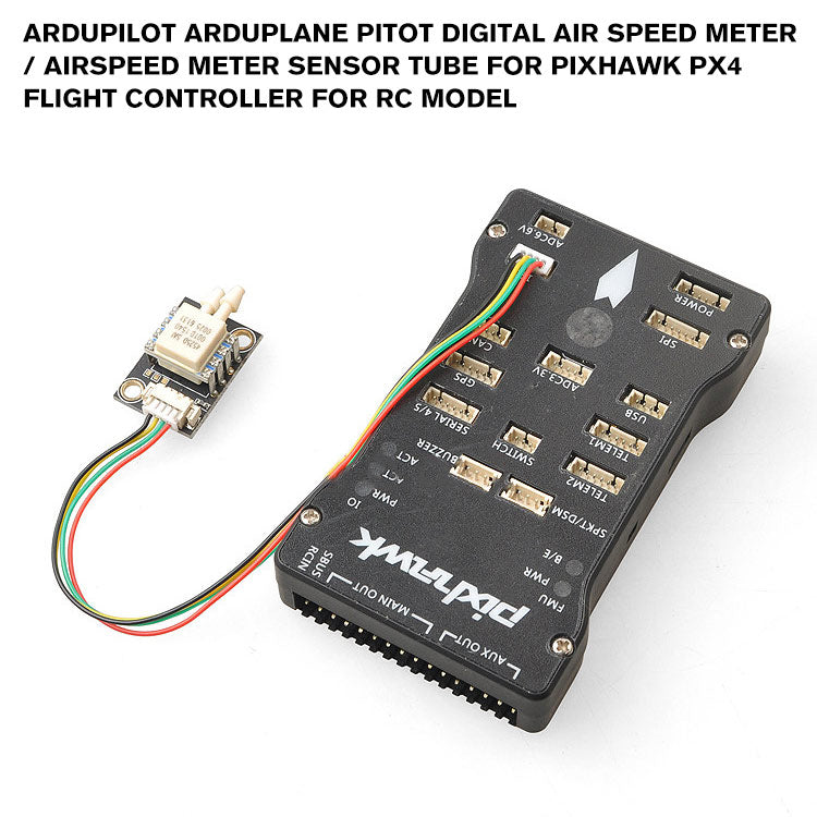 Ardupilot Arduplane Pitot Digital Air Speed Meter / Airspeed Meter Sensor Tube for Pixhawk PX4 Flight Controller for RC Model