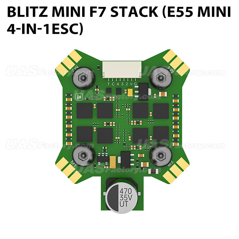 BLITZ Mini F7 Stack (E55 Mini 4-IN-1ESC)