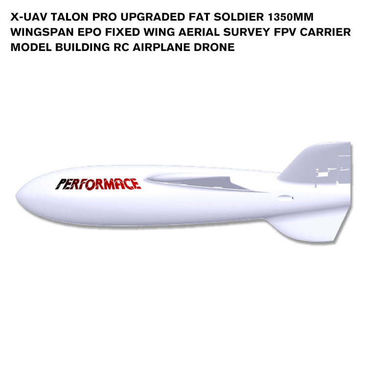 X-UAV Talon Pro Upgraded Fat Soldier 1350mm Wingspan EPO Fixed Wing Aerial Survey FPV Carrier Model Building RC Airplane Drone