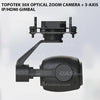 Topotek 30x Optical Zoom Camera + 3-axis IP/HDMI Gimbal