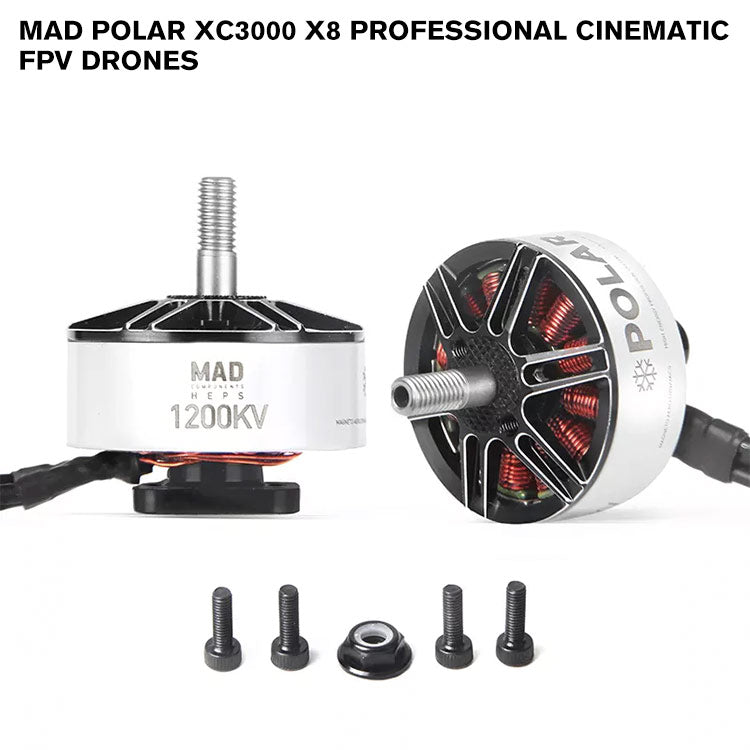 MAD POLAR XC3000 X8 Professional Cinematic FPV Drones