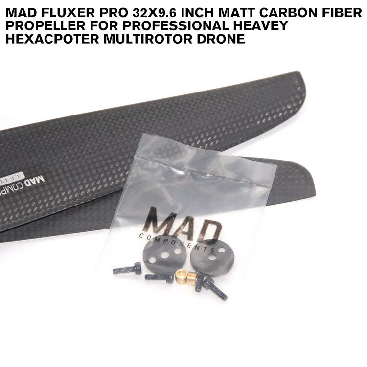 FLUXER Pro 32x9.6 Inch Matt Carbon Fiber Propeller For Professional Heavey Hexacpoter Multirotor Drone