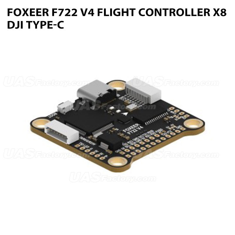 Foxeer F722 V4 Flight Controller X8 DJI Type-C