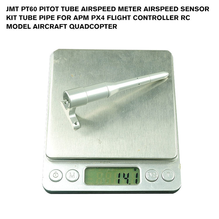 JMT PT60 Pitot Tube Airspeed Meter Airspeed Sensor Kit Tube Pipe for APM PX4 Flight Controller RC Model Aircraft Quadcopter