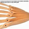 ZYHOBBY 9/12/13/14/15/16/17/18/19/20/21/22/23/24/26/27/28/32inch Wooden Propeller for RC Gas Airplane