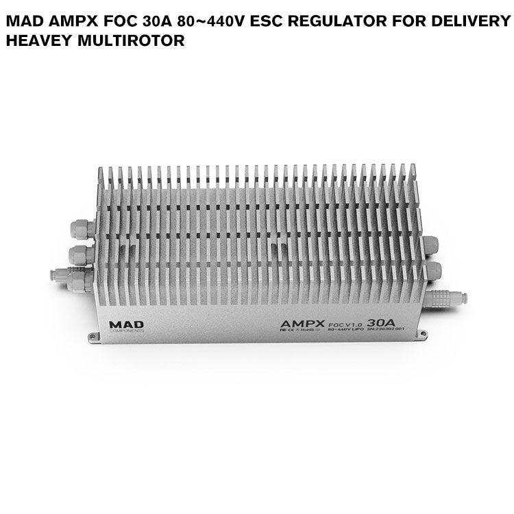 MAD AMPX FOC 30A 80~440V ESC Regulator For Delivery Heavey Multirotor