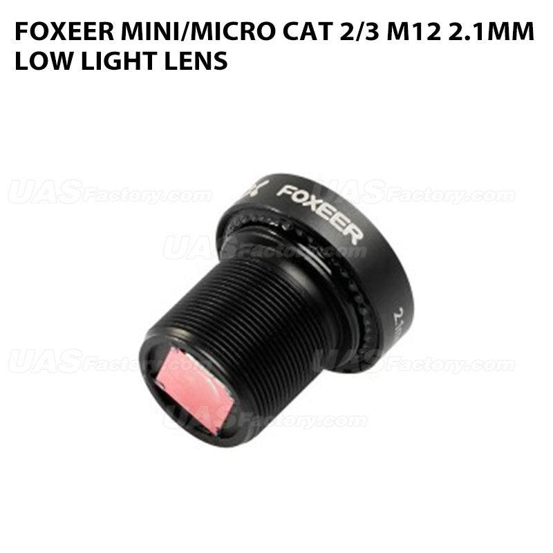 Foxeer Mini/Micro Cat 2/3 M12 2.1mm Low Light Lens