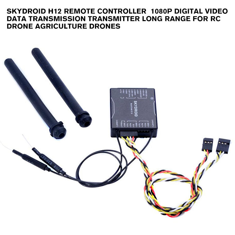 Skydroid H12 Remote Controller 1080P Digital Video Data Transmission Transmitter Long Range for RC Drone Agriculture Drones