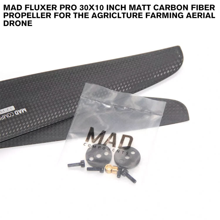 FLUXER Pro 30x10 Inch Matt Carbon Fiber Propeller For The Agriclture Farming Aerial Drone