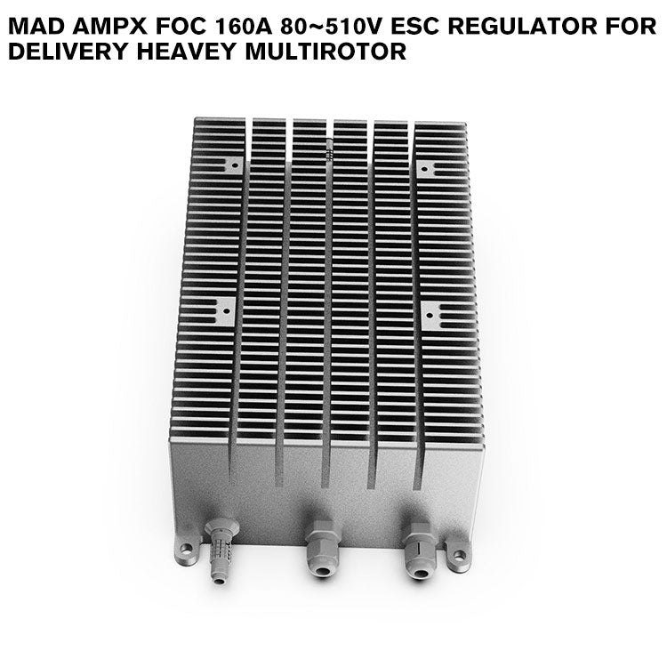 MAD AMPX FOC 160A 80~510V ESC Regulator For Delivery Heavey Multirotor