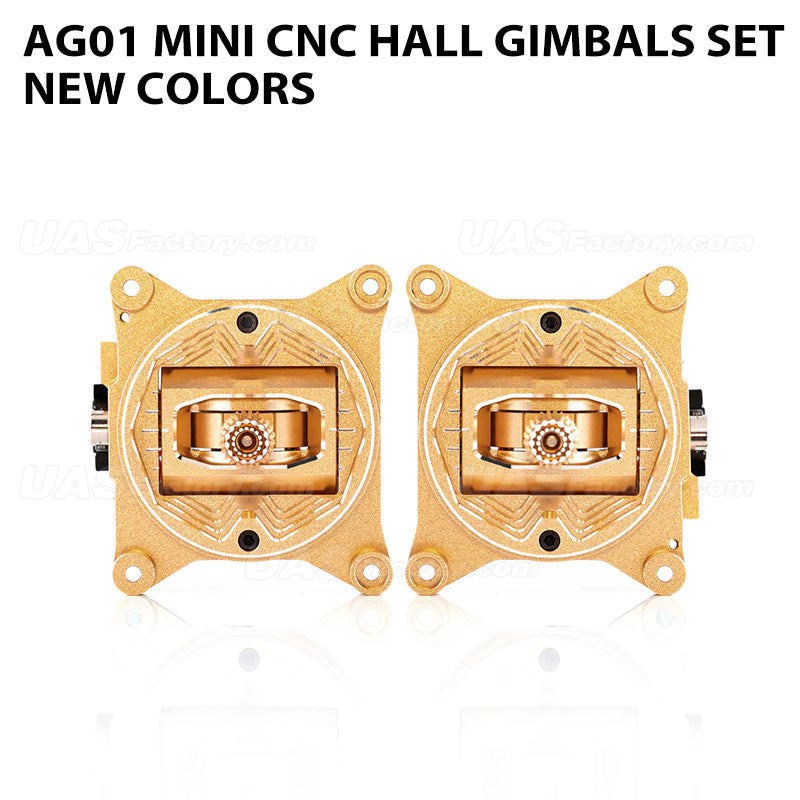 AG01 MINI CNC Hall Gimbals Set New Colors