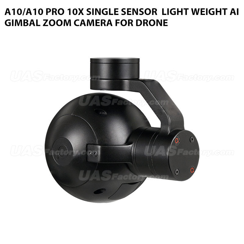 A10/A10 pro 10x Single Sensor  Light Weight AI Gimbal Zoom Camera for Drone