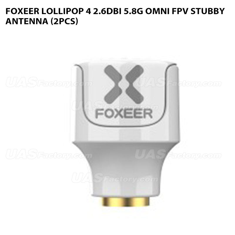 Foxeer Lollipop 4 2.6dBi 5.8G Omni FPV Stubby Antenna (2pcs)